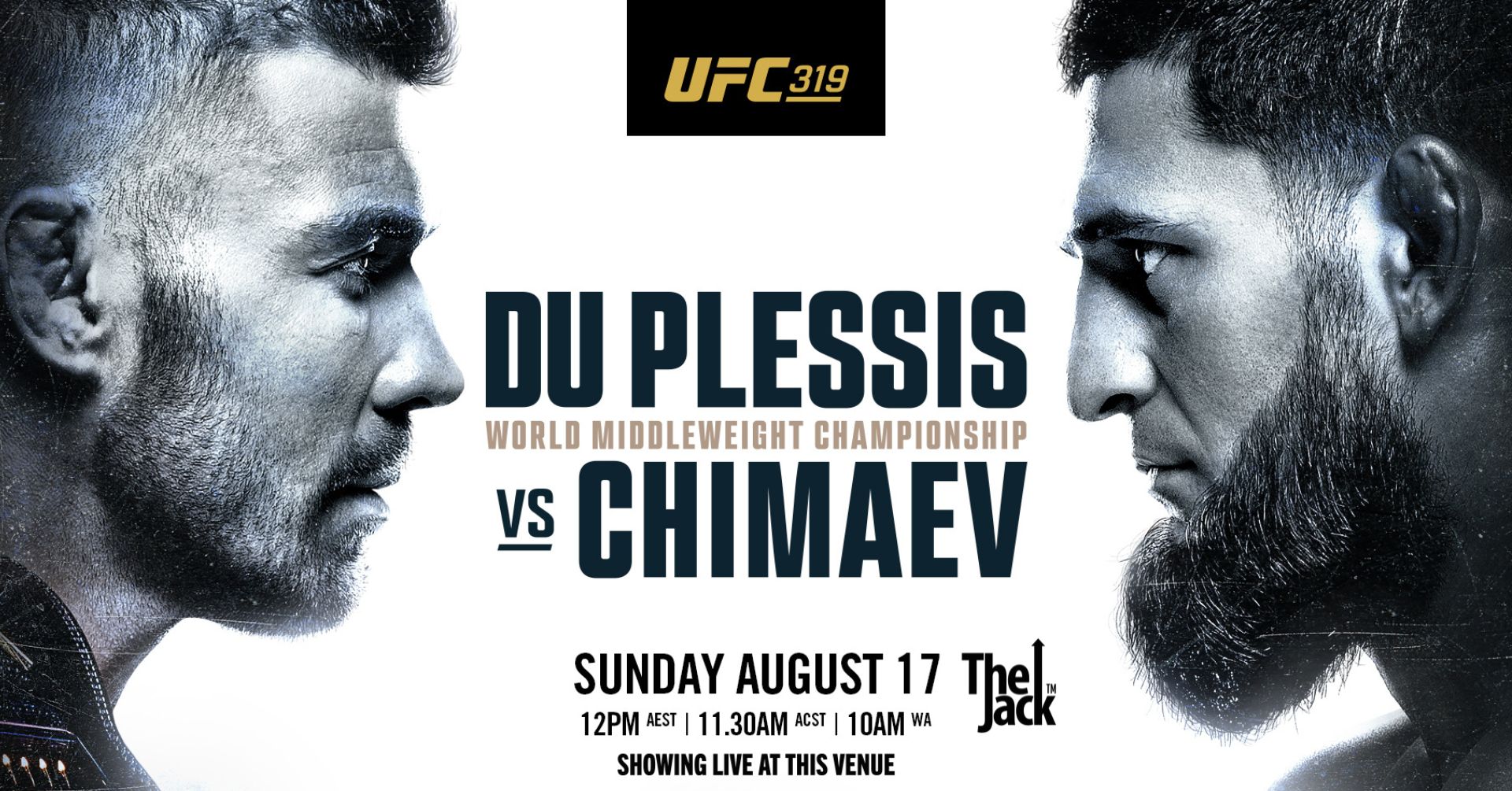 UFC 319 | Du Plessis vs Chimaev – Live & Loud